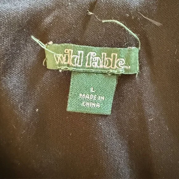 Wild Fable Large Slip Dress Velvet Lace Black Gothic Dark Boho Strappy - Picture 3 of 9